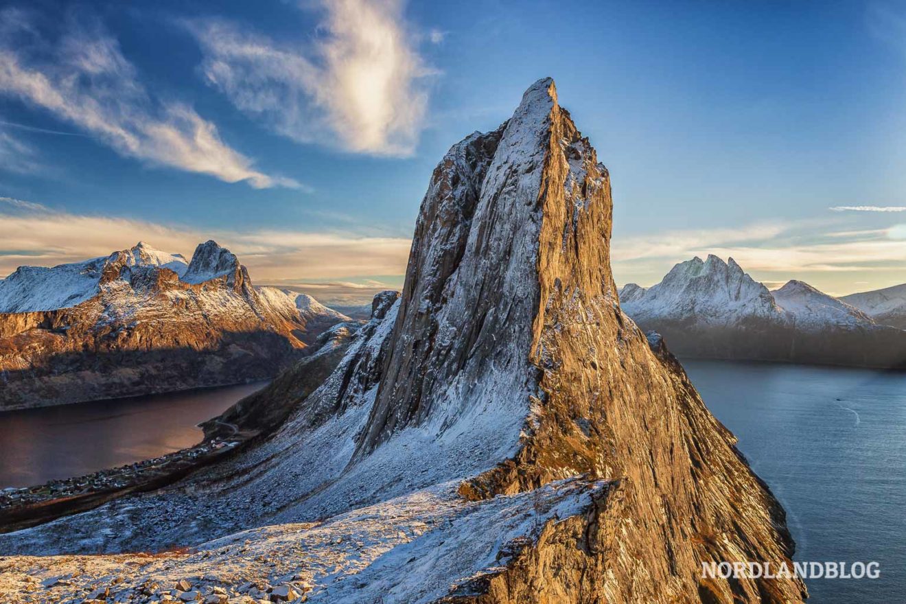 Wandern Auf Senja: Spektakulärer Blick Vom Hesten Zum Segla