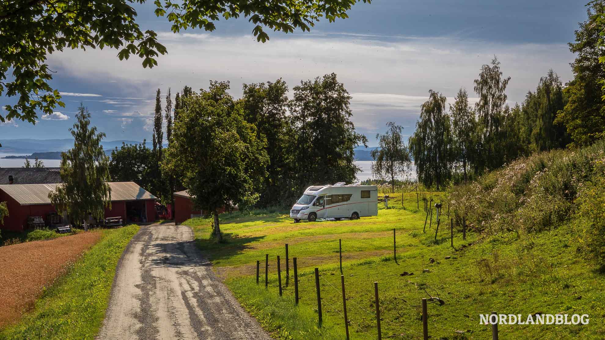 Stellplatz am Goldenen Umweg Nortrip Stellplatz Norwegen