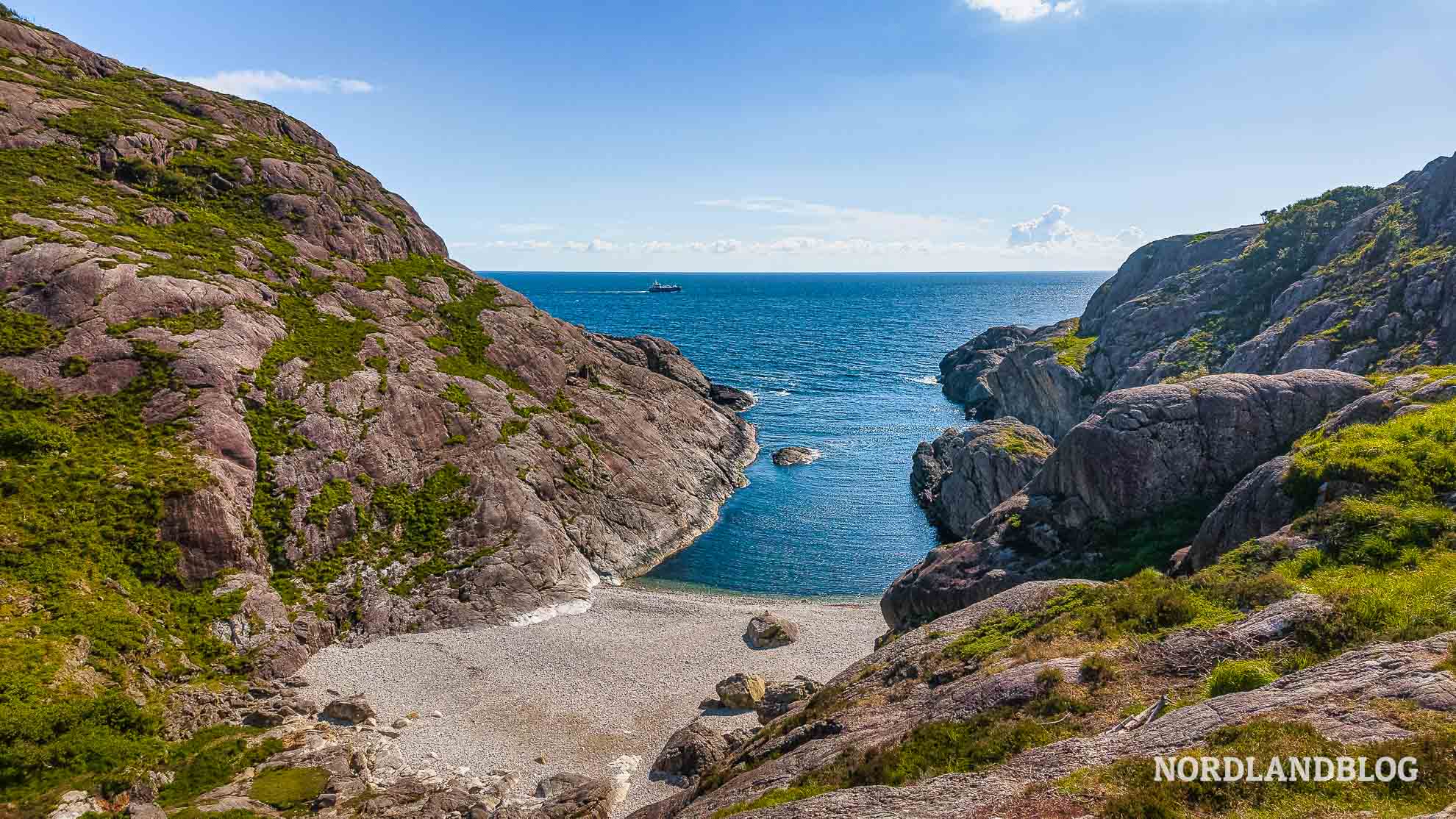 Blick Sandvika Brufjellhalene Ana-Sira Norwegen