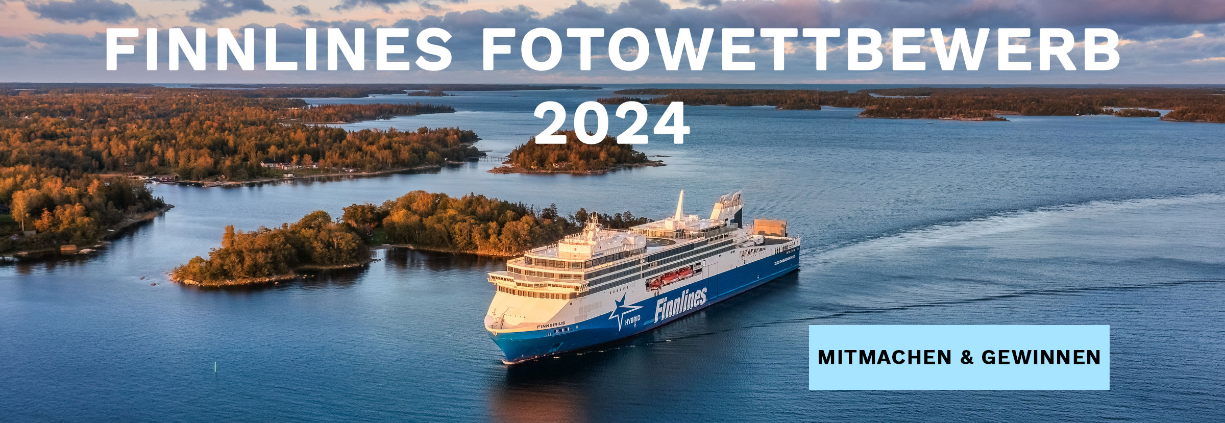 Finnlines Fotowettbewerb 2024 Promotion