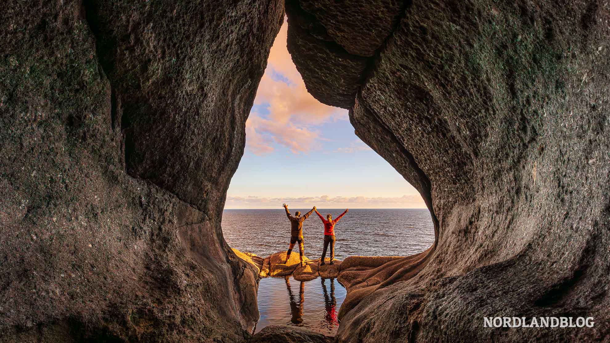 Grotte Brufjellhalene Norwegen